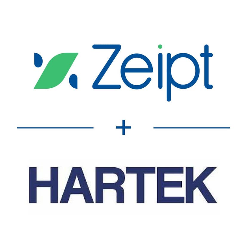 Zeipt enters cooperation with HARTEK!